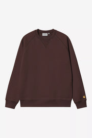 Carhartt WIP Chase Sweatshirt Palisander/Gold