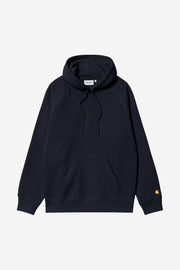 Carhartt WIP Hooded Chase Sweatshirt Dark Navy/Gold