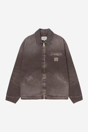 Carhartt WIP OG Detroit Jacket Hamilton Tobacco Destroy Wash