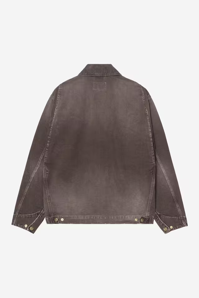 Carhartt WIP OG Detroit Jacket Hamilton Tobacco Destroy Wash
