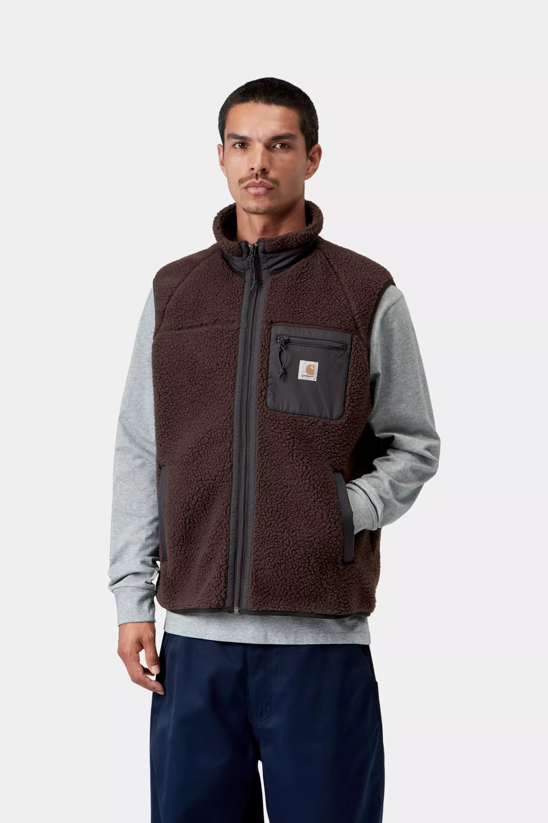 Carhartt WIP Prentis Vest Liner Palisander/Black