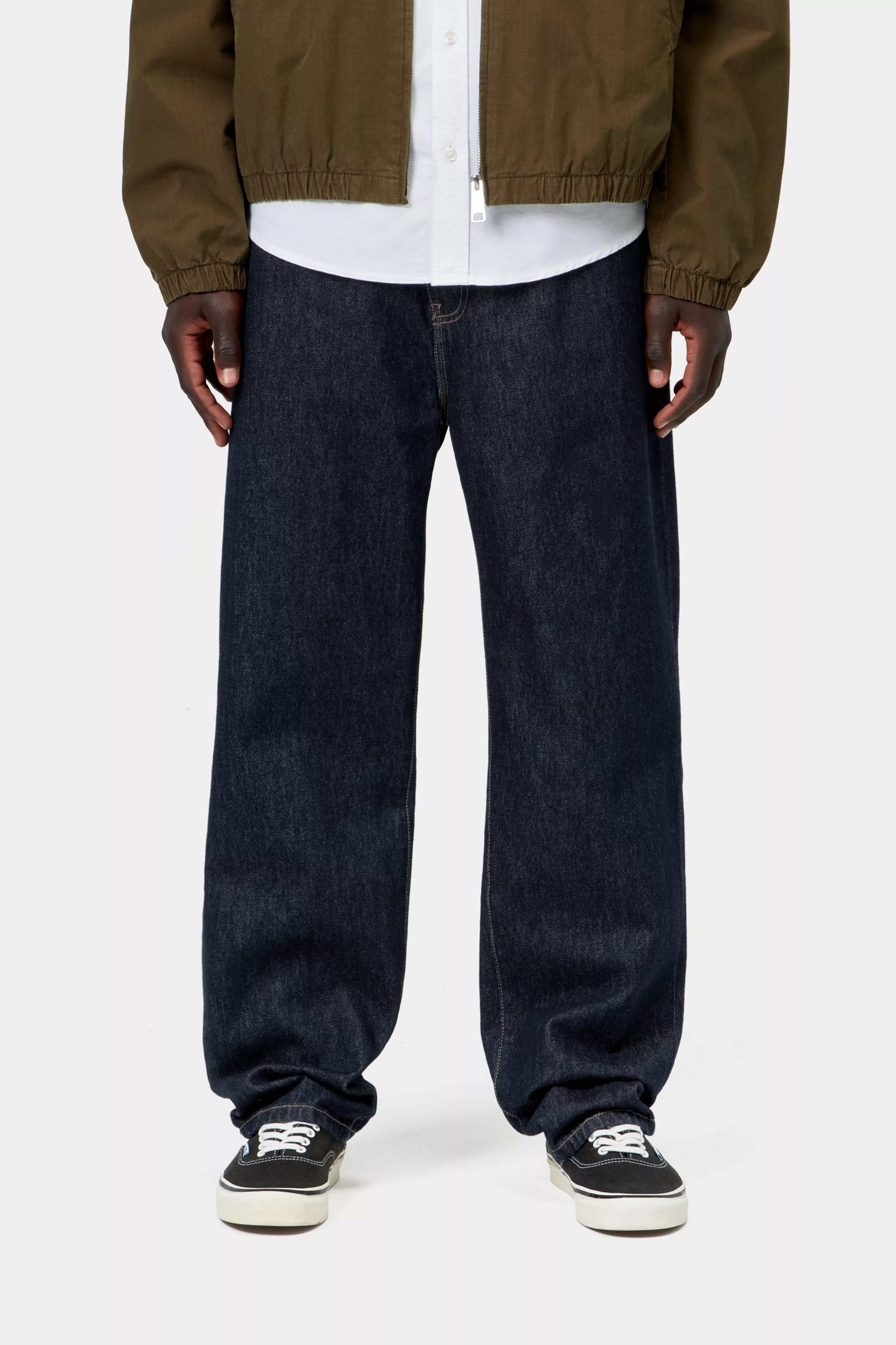 Carhartt WIP Aaron Pant Blue Rinsed