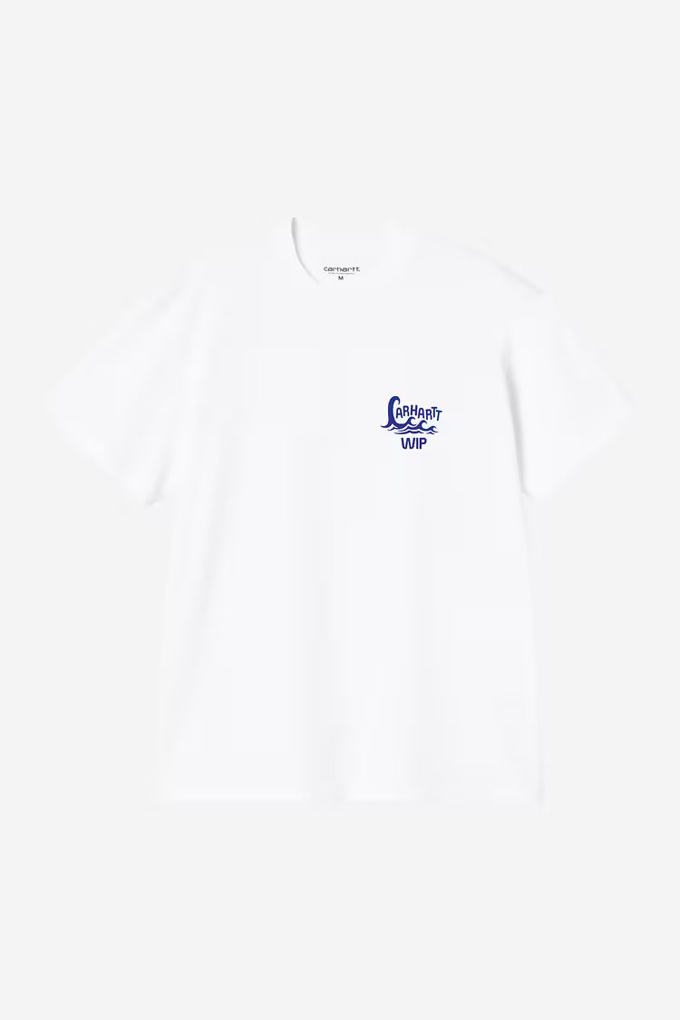 Carhartt WIP S/S Waves T-Shirt White