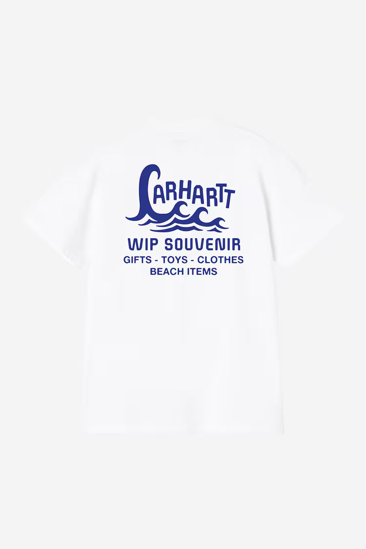 Carhartt WIP S/S Waves T-Shirt White