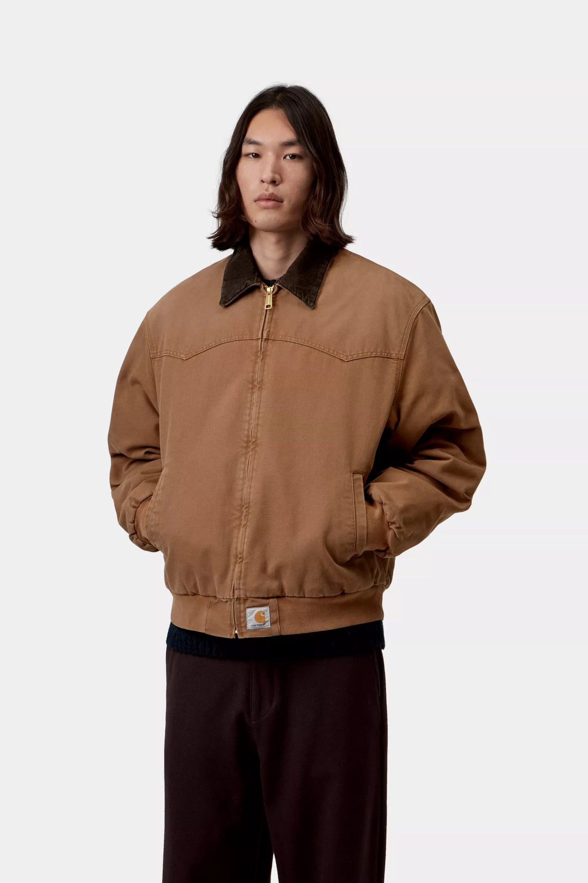 Carhartt WIP OG Santa Fe Canvas Jacket H Brown/Tobacco