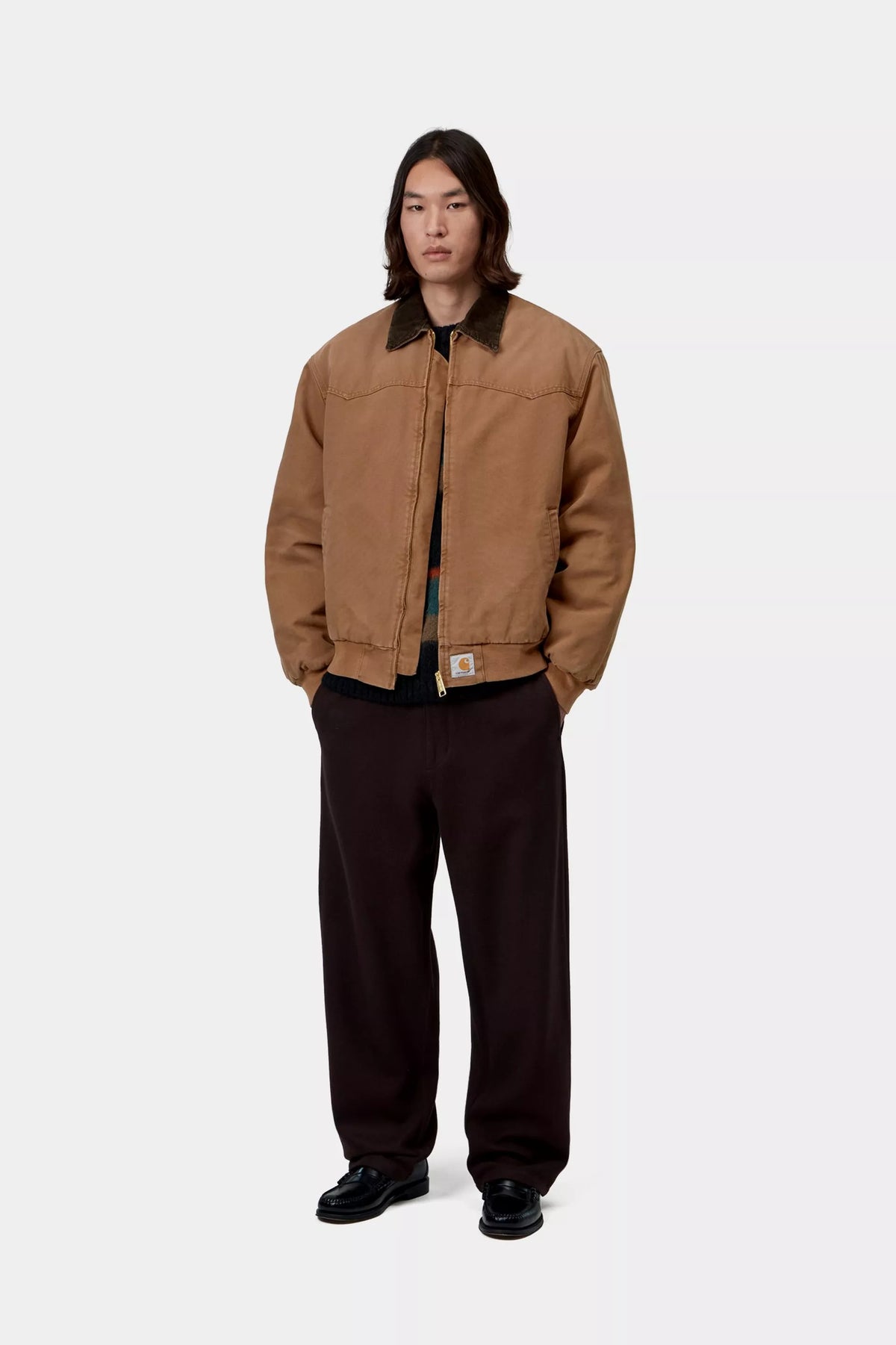 Carhartt WIP OG Santa Fe Canvas Jacket H Brown/Tobacco