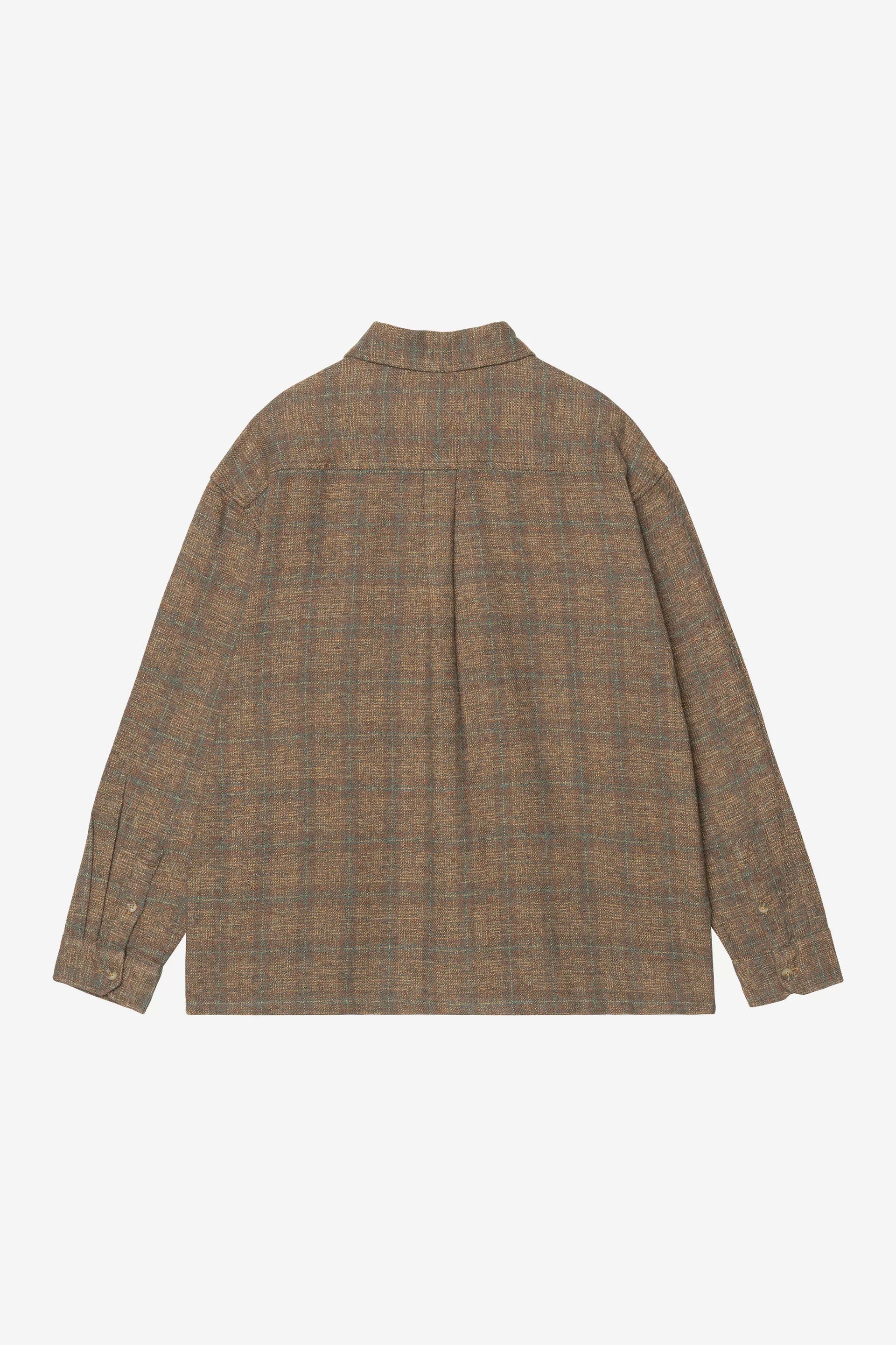 Carhartt WIP Bagley Check Shirt Hamilton Brown