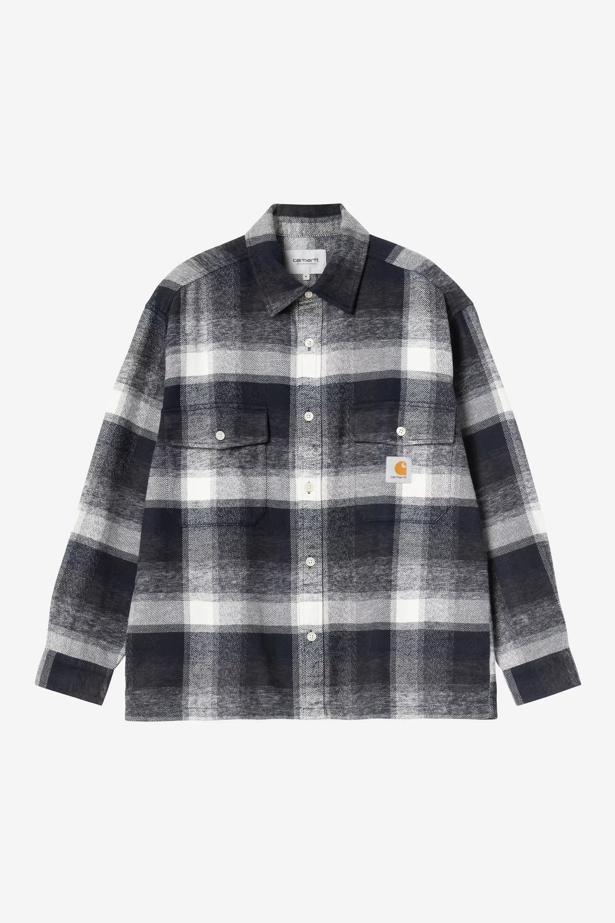 Carhartt WIP Esterson Check Shirt Dark Navy