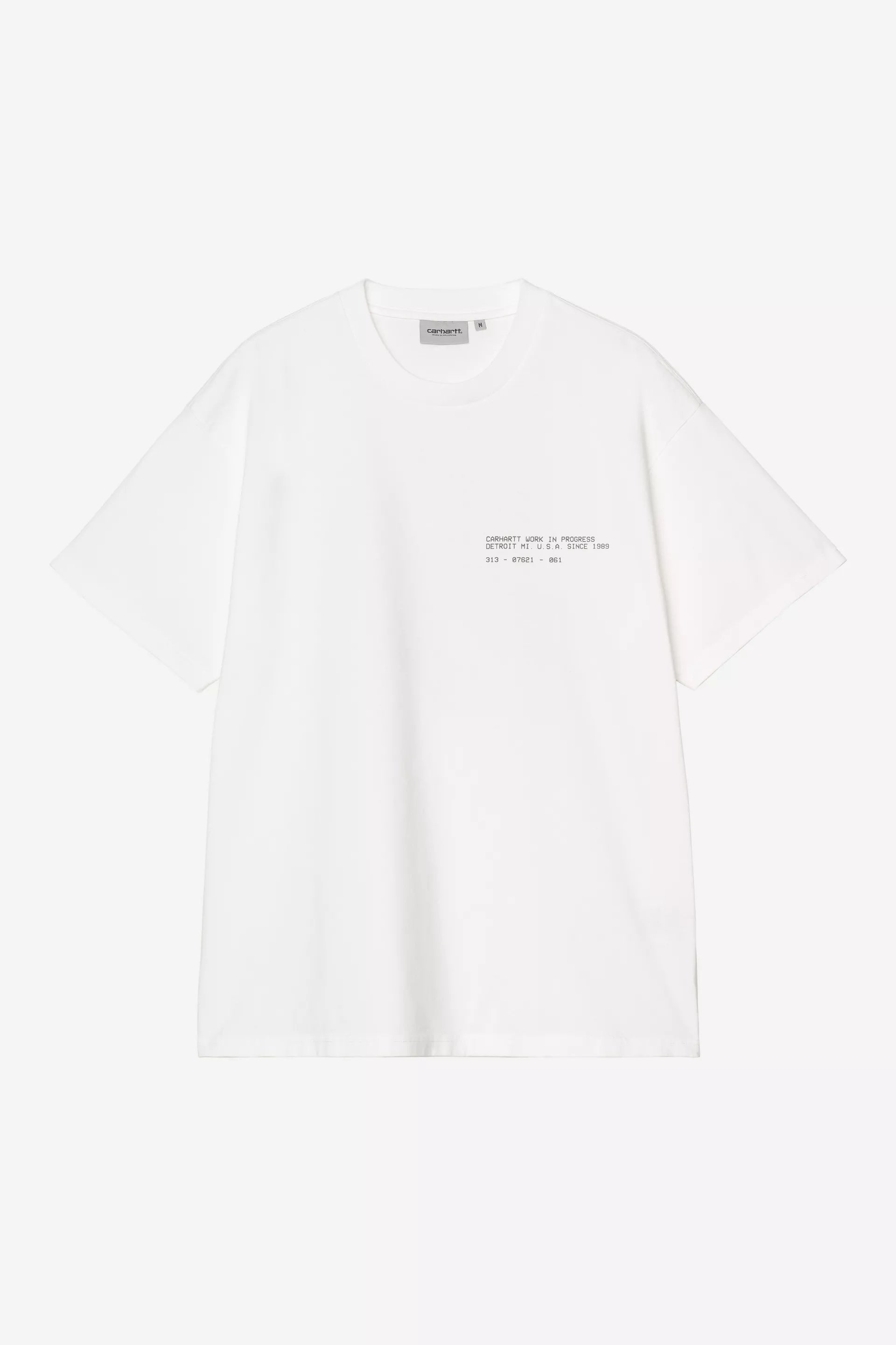 Carhartt WIP S/S Feather Progress T-Shirt White