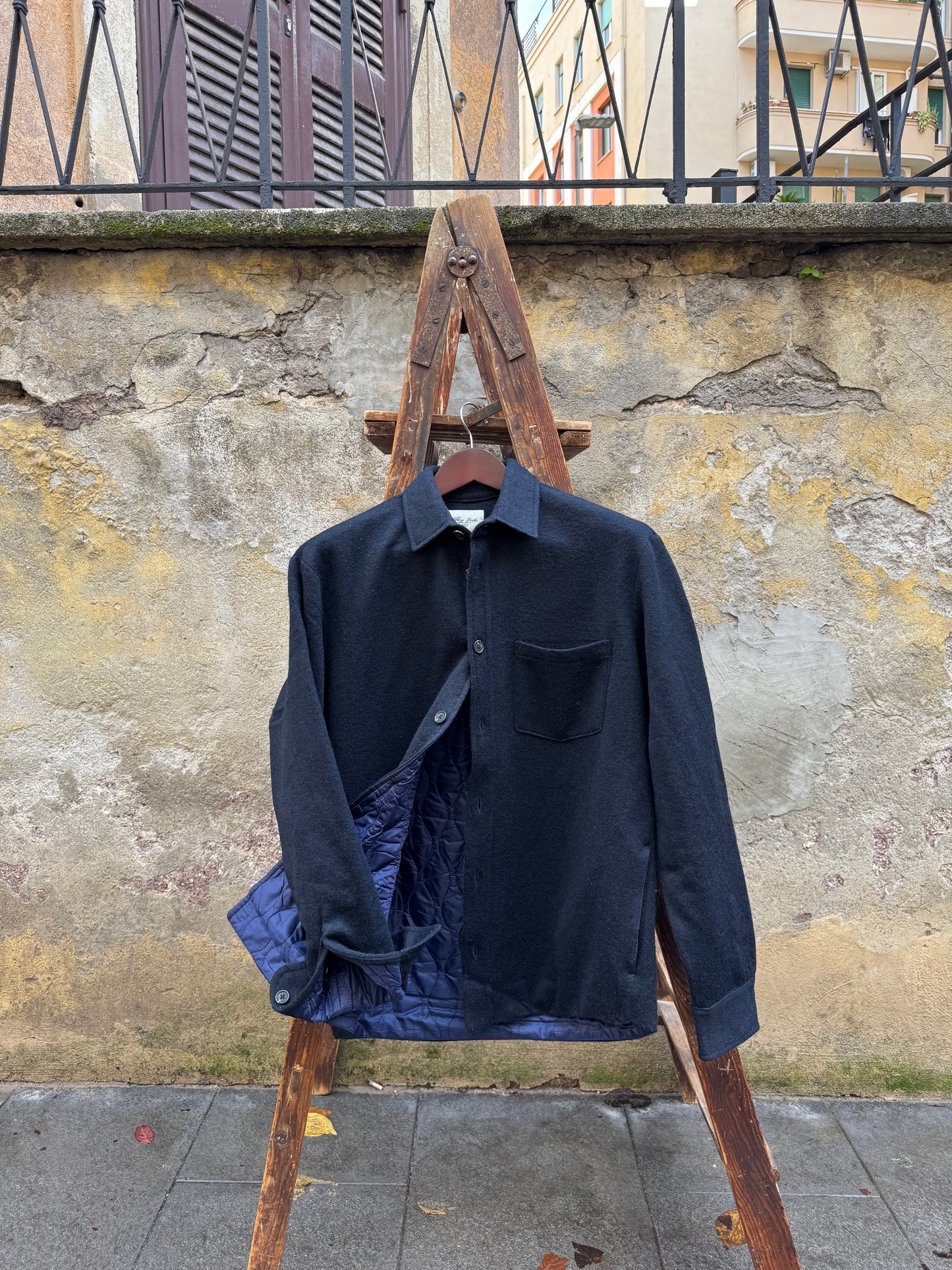 Alley Docks Overshirt Trapuntata AU25W03OS