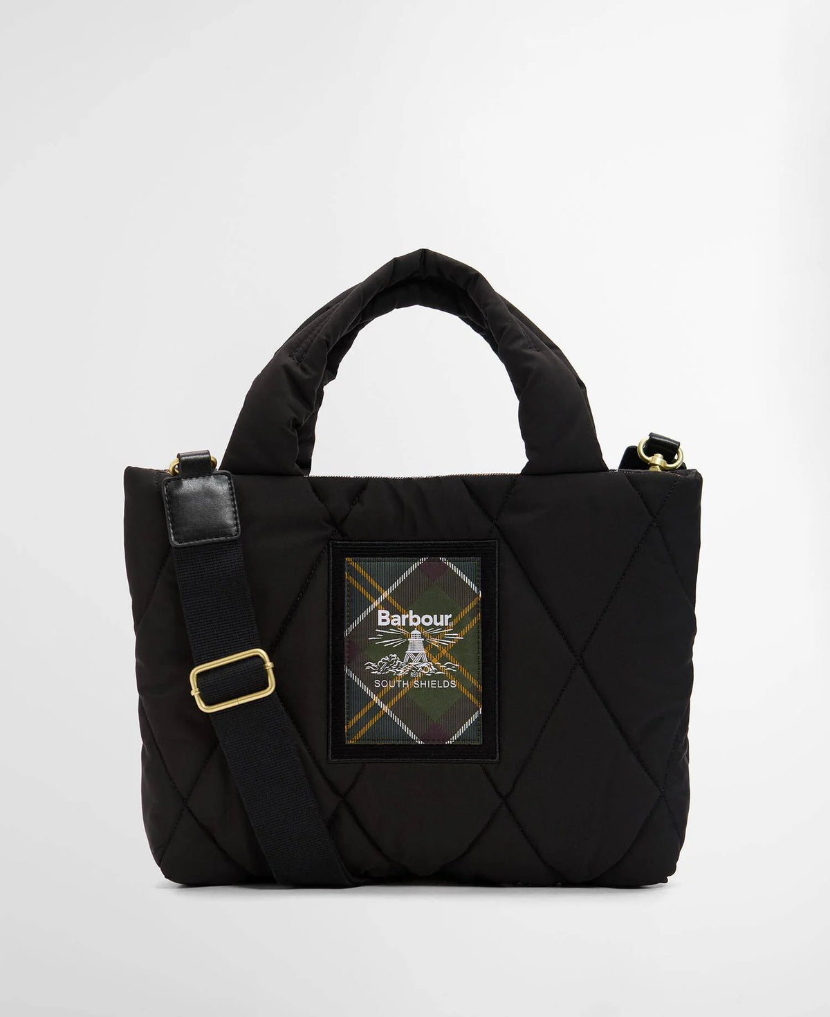 Barbour W Connie Mini Tote Bag Black