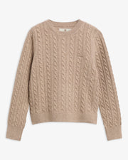 Barbour W Ashdown Jumper Honey