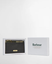 Barbour W Alder Leather Card Black/Ancient