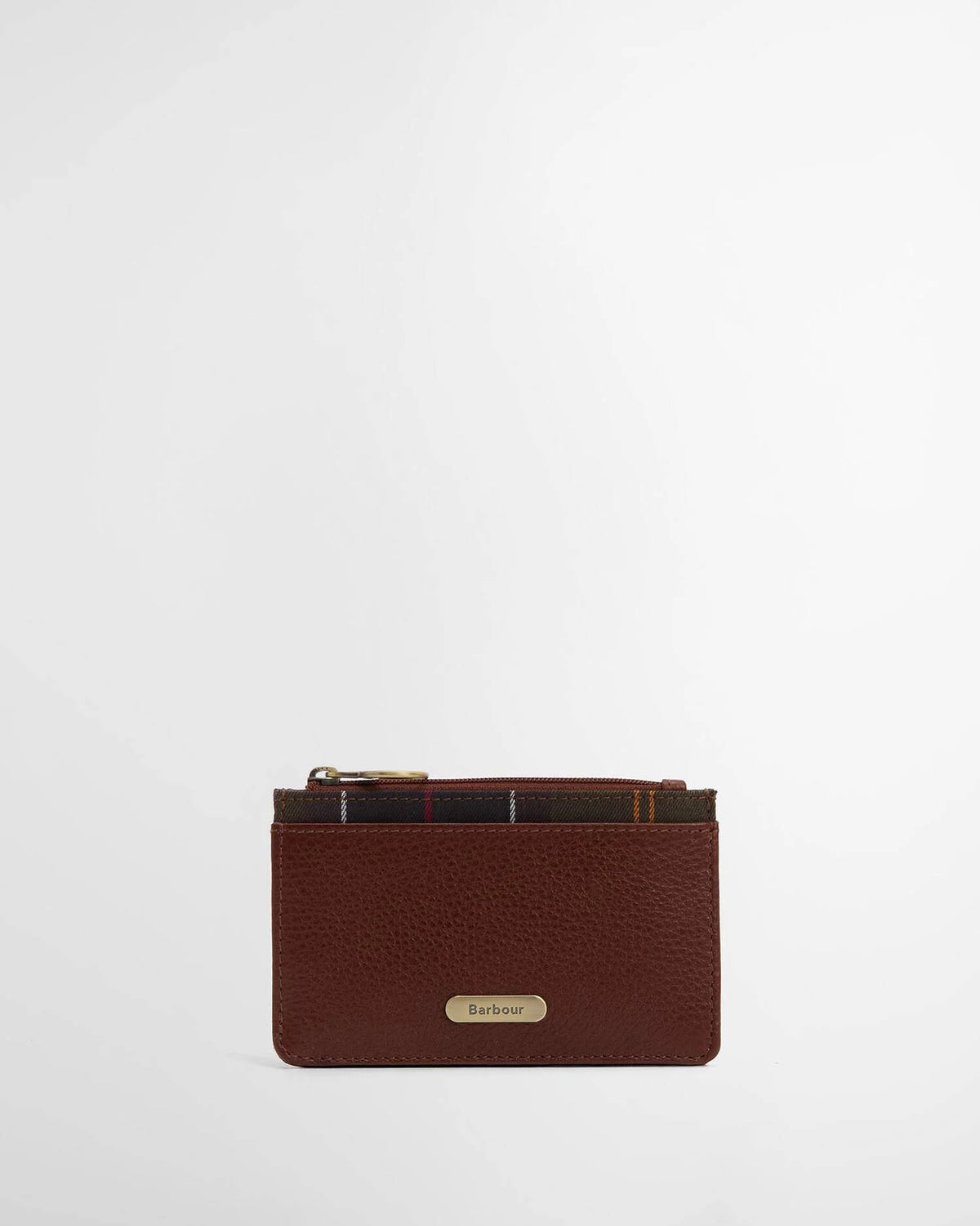 Barbour W Alder Leather Card Brown
