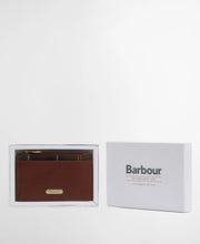 Barbour W Alder Leather Card Brown