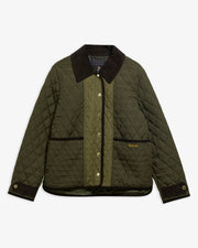 Barbour W Ainsdale Quilted Jkt Olive