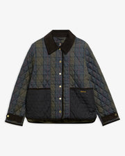Barbour W Ainsdale Checked Jkt Shadow Classic