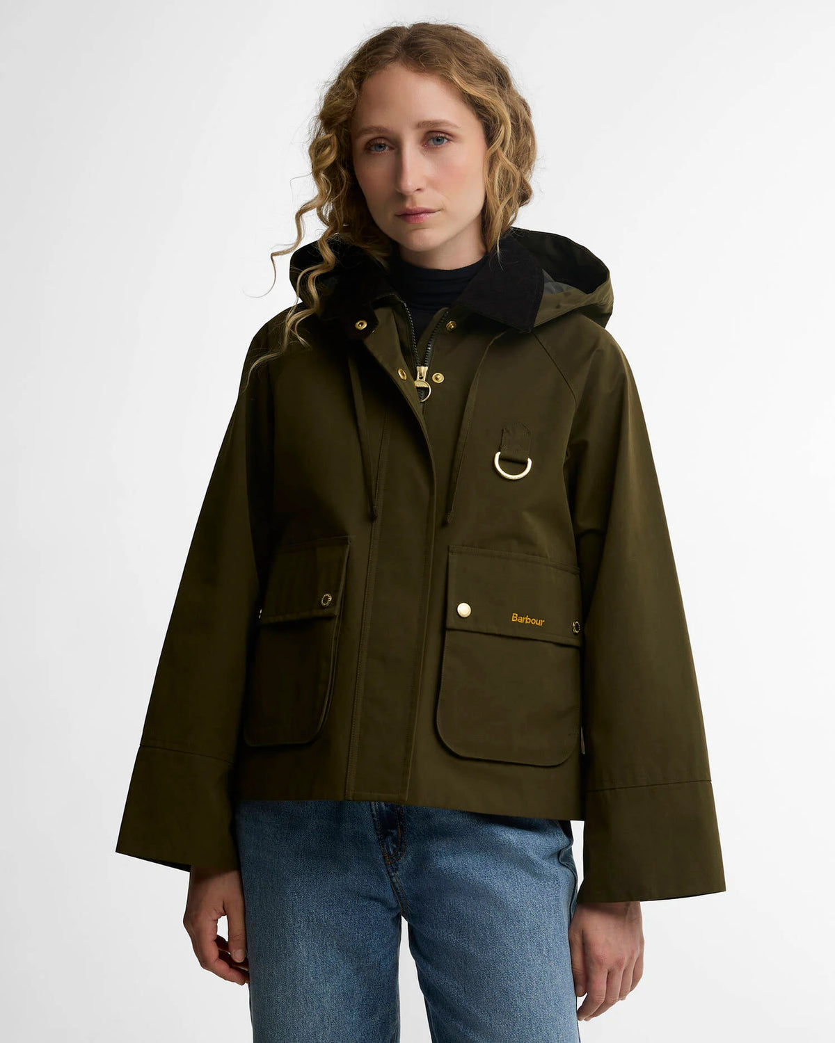 Barbour W Terrington Jkt Olive