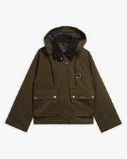Barbour W Terrington Jkt Olive