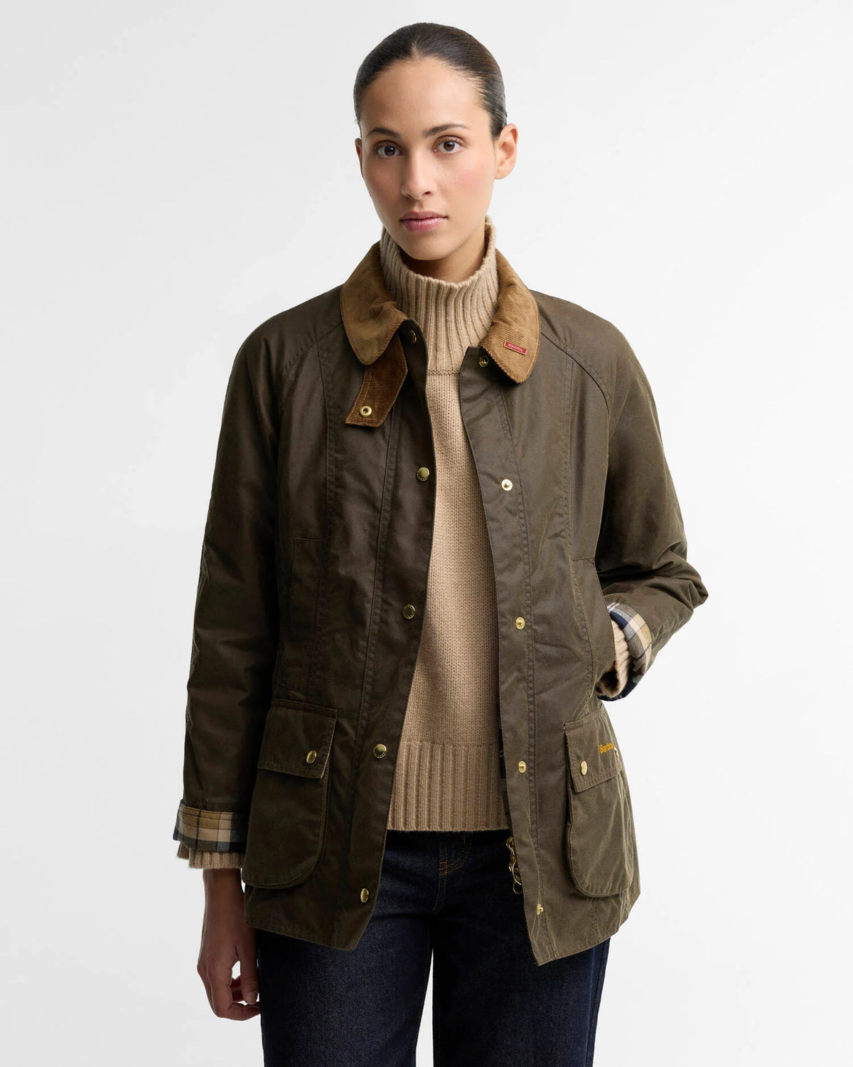 Barbour W Icons Beadnell Beech/Brichwood