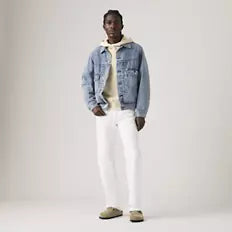 Levi's Denim 501 Chill White L.30