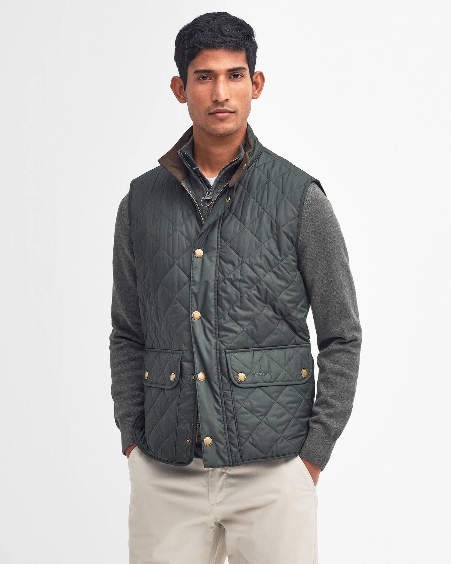 Barbour New Lowerdale Gilet Sage