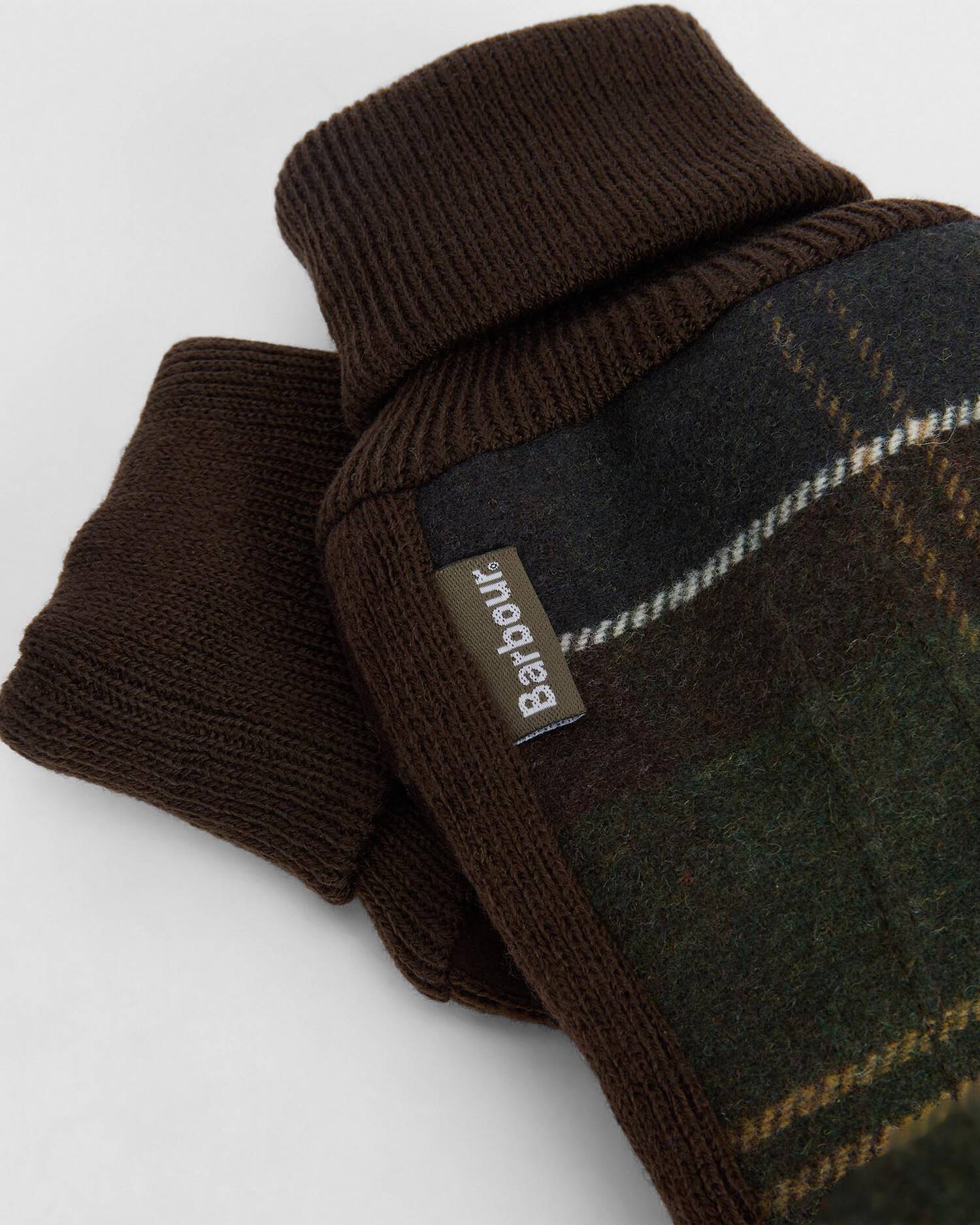 Barbour Guanti In Tartan Hackney