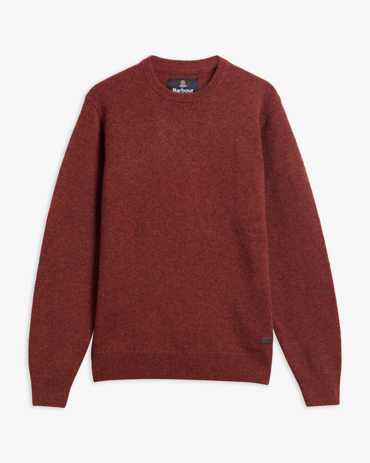 Barbour Essential Patch Crew Russet