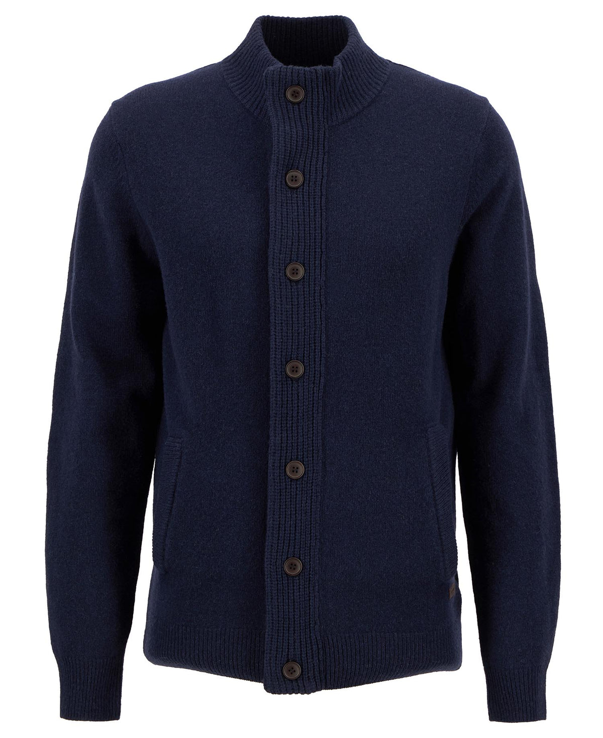 Barbour Essential Patch Zip Navy
