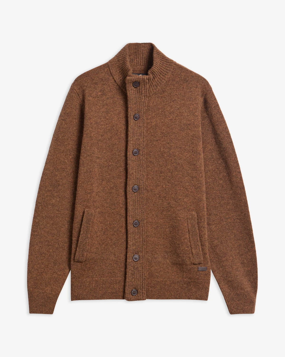 Barbour Essential Patch Zip Bracken