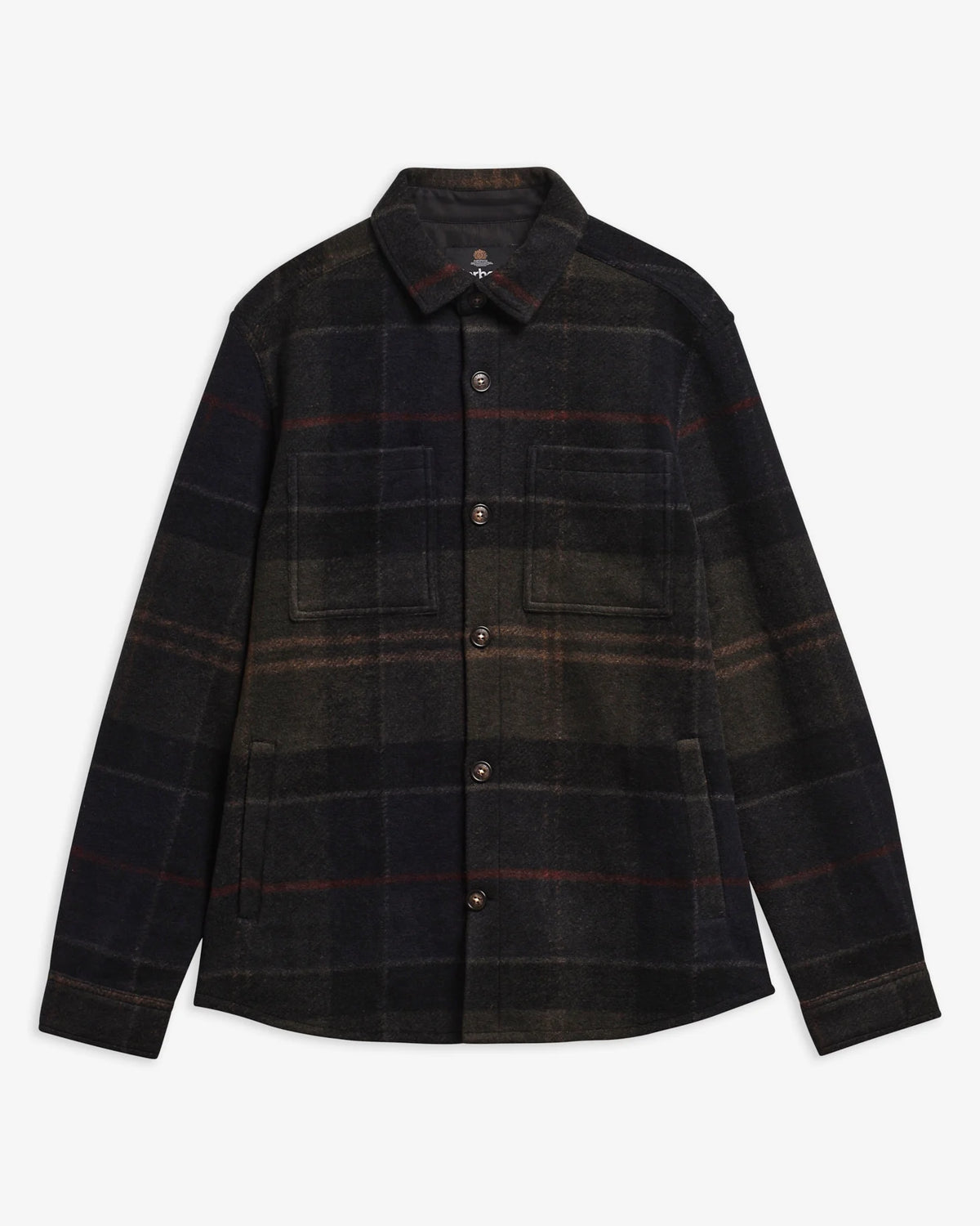 Barbour Woodlane Overshirt Check Tartan