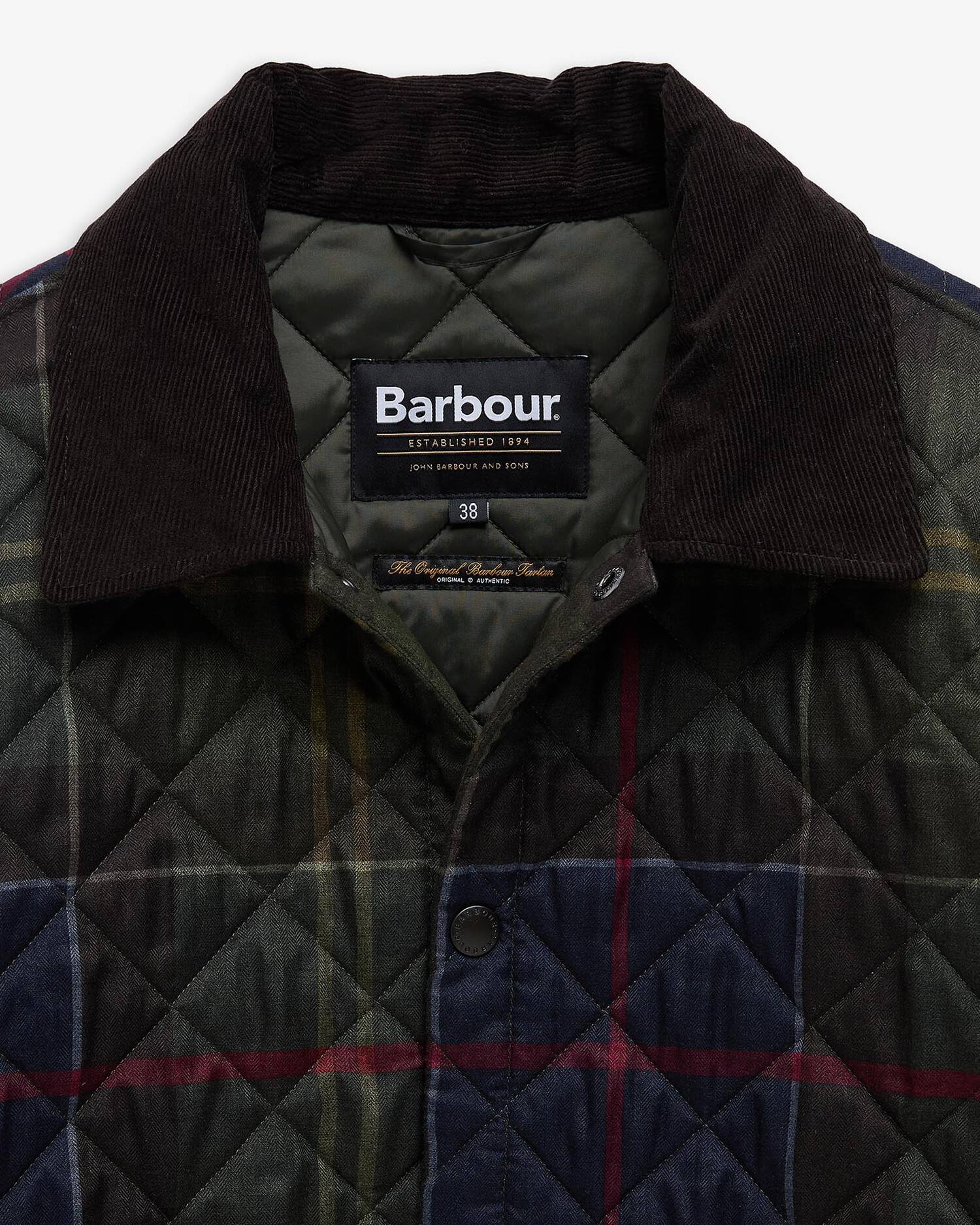 Barbour Select Liddesdale Quilt Jacket Classic Tartan