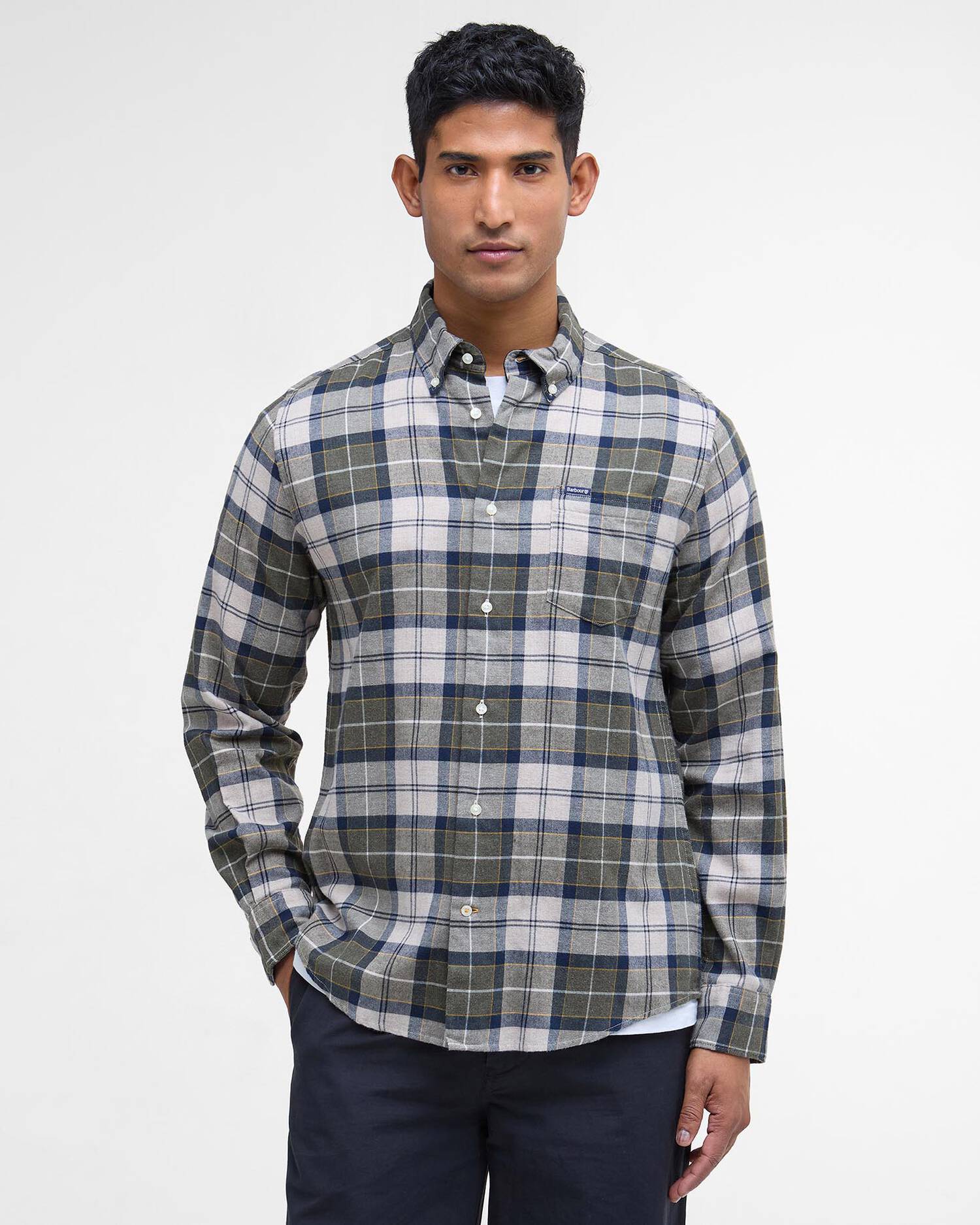 Barbour Fortrose Tailored Shirt Forest Mist