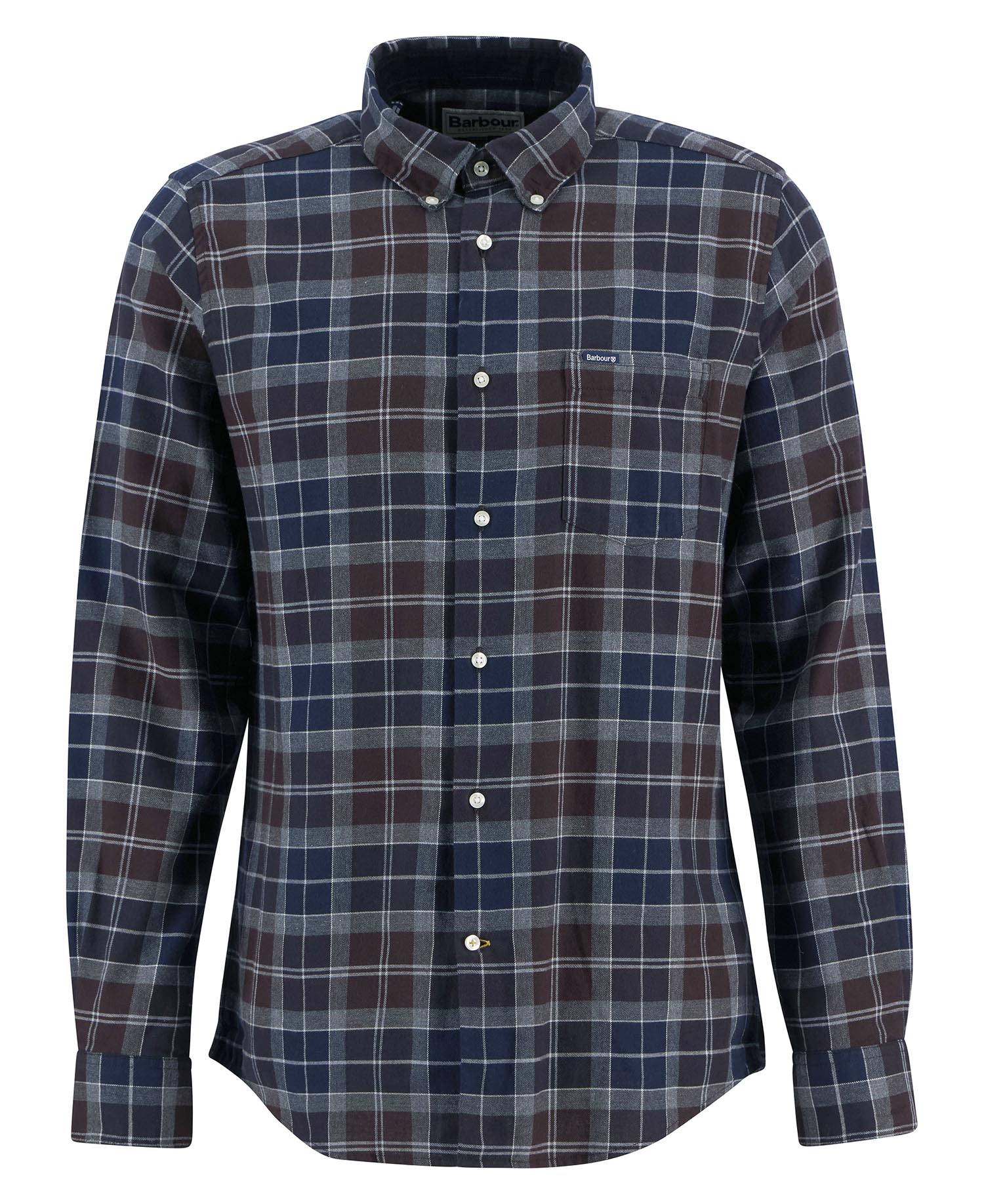 Barbour Fortrose Tailored Shirt Midnight Oak Tartan