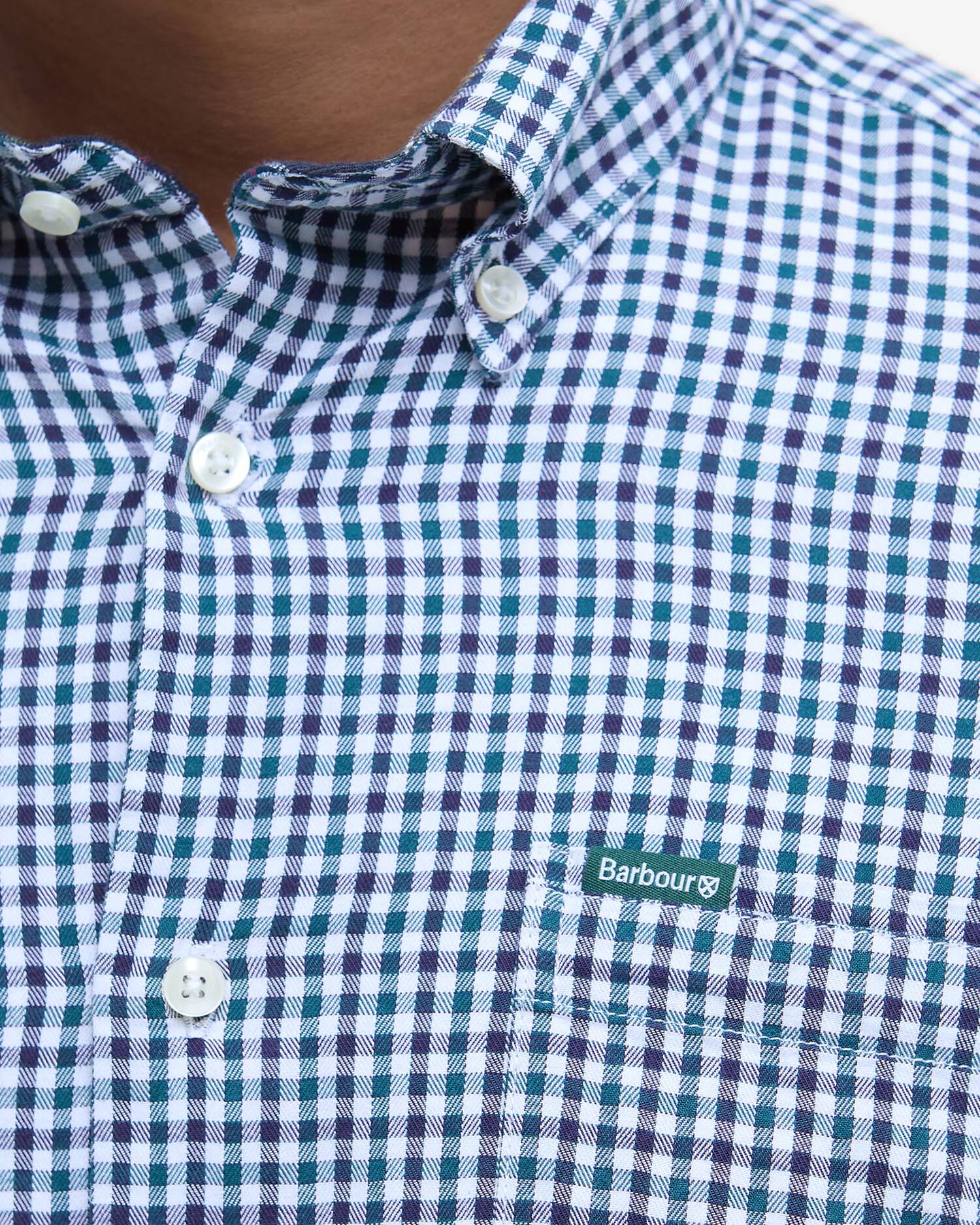 Barbour Padshaw Tailored Shirt Green