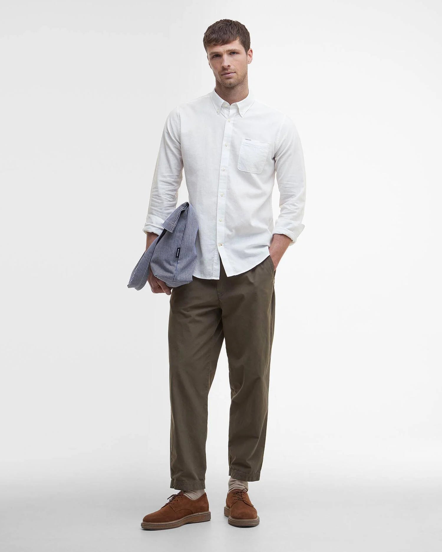 Barbour Nelson Tailored Shirt White