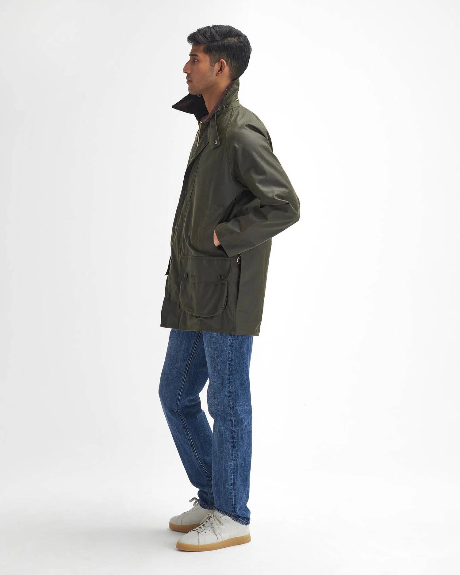 Barbour Beaufort Wax Jacket Archive Olive