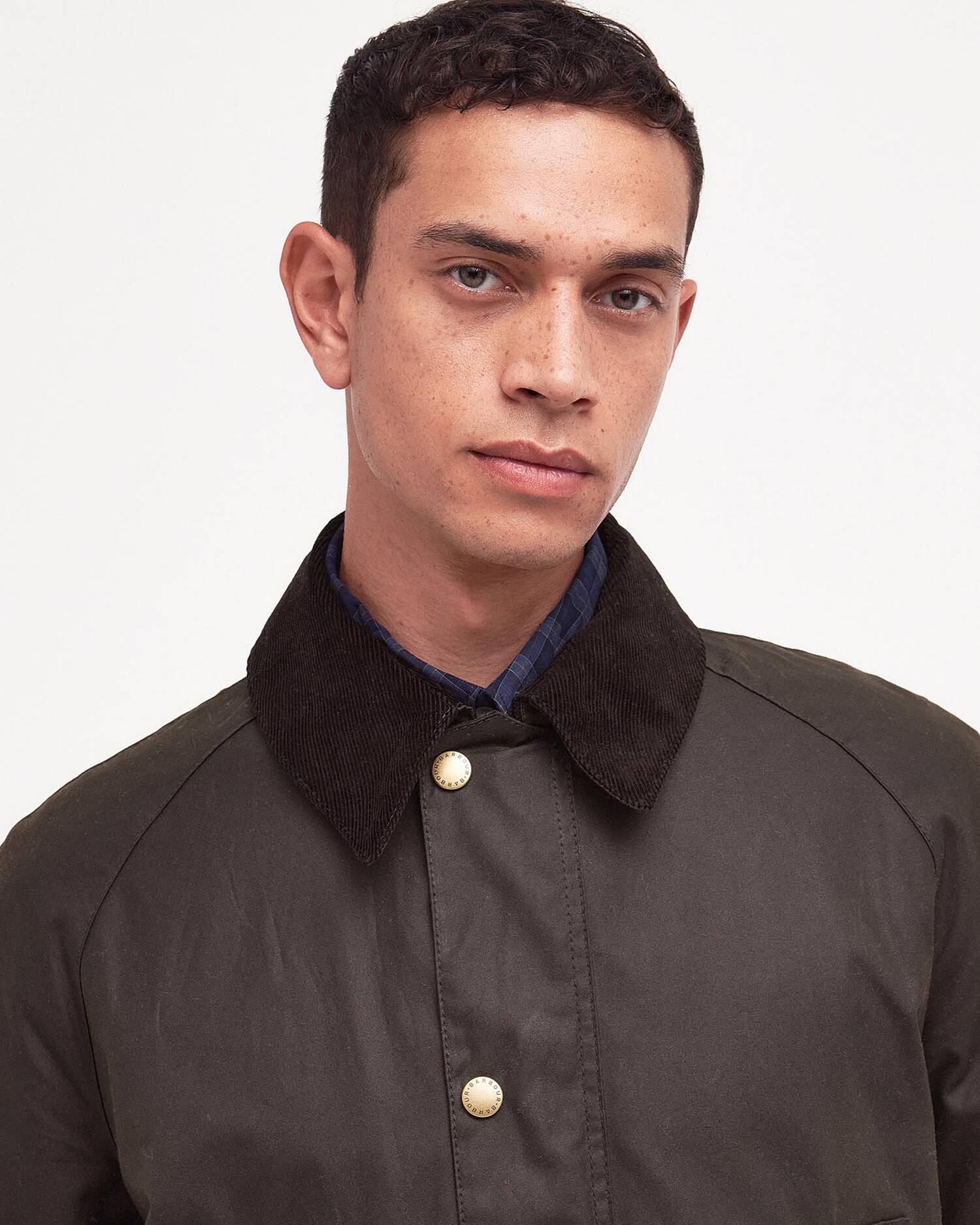 Barbour Ashby Wax Jacket Olive