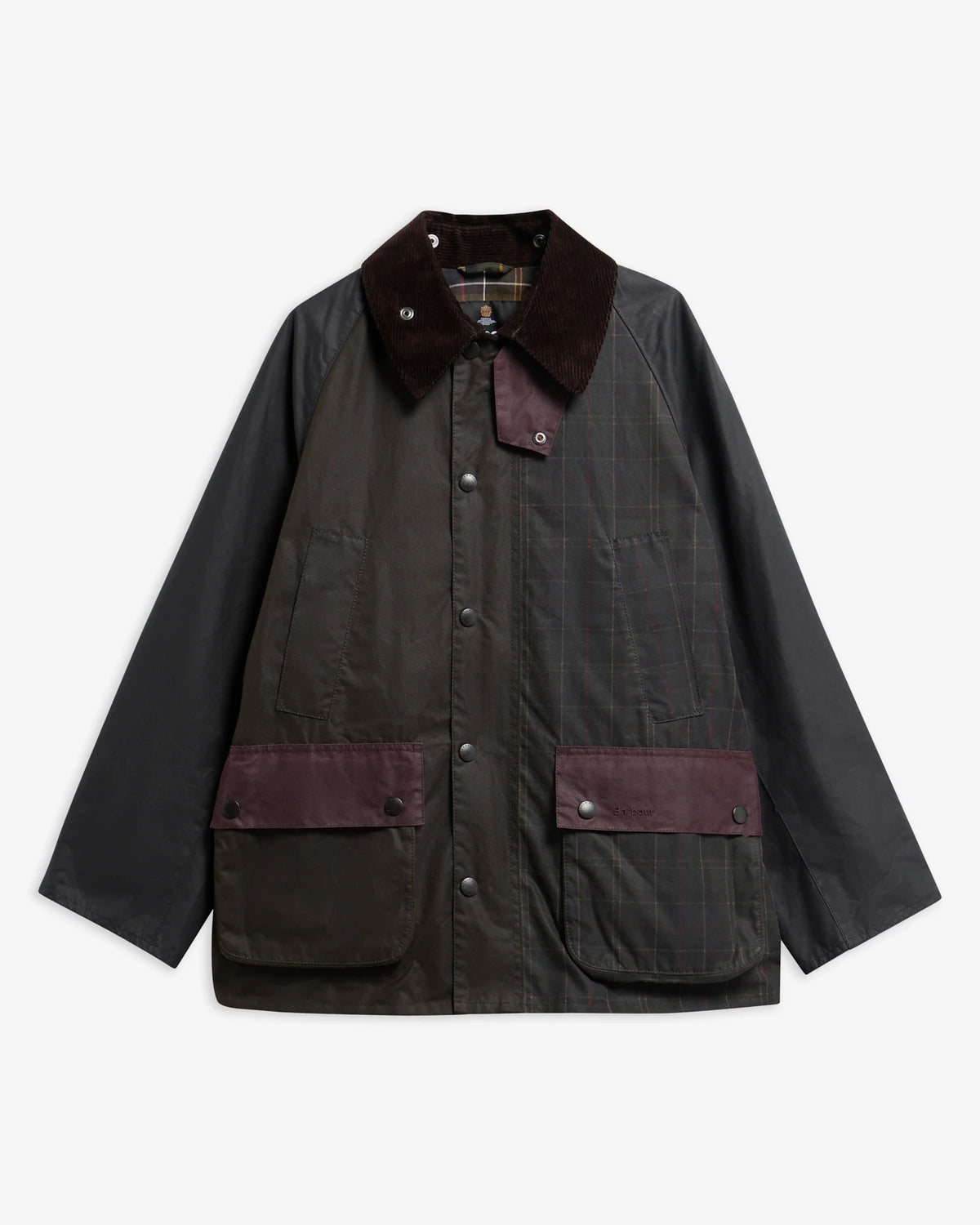 Barbour Patchwork OS Bedale Wax Tartan
