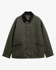Barbour Short Liddesdale Wax Jacket Sage