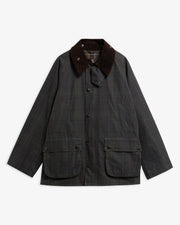 Barbour Tartan OS Bedale Wax Dark
