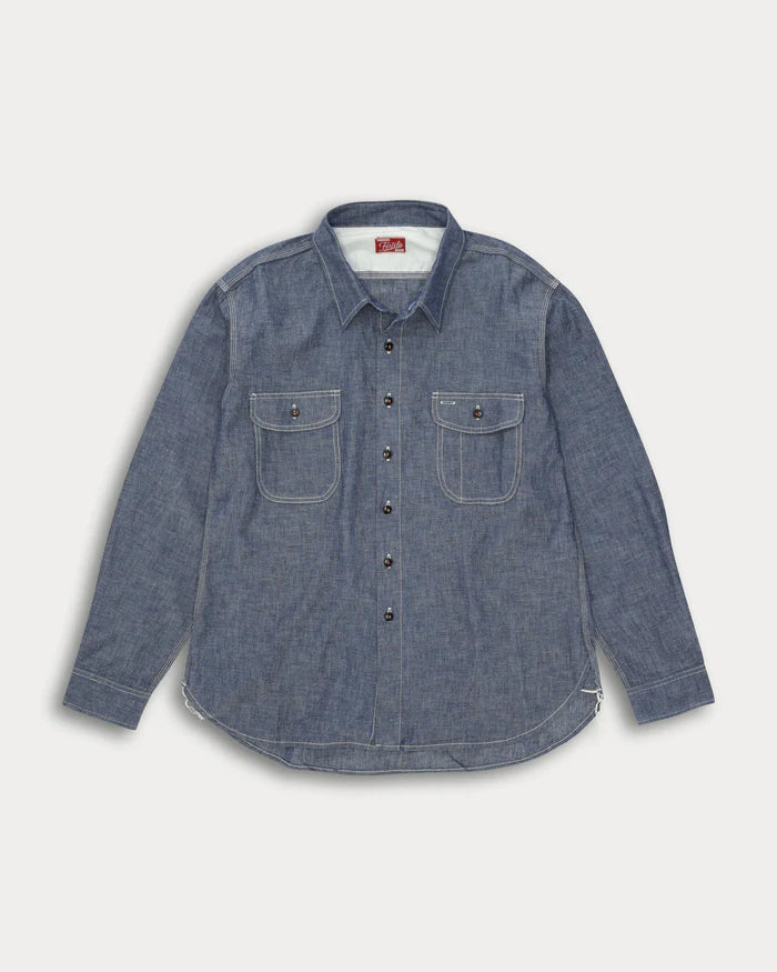 Fortela Nakota Shirt Japan Chambray Sky