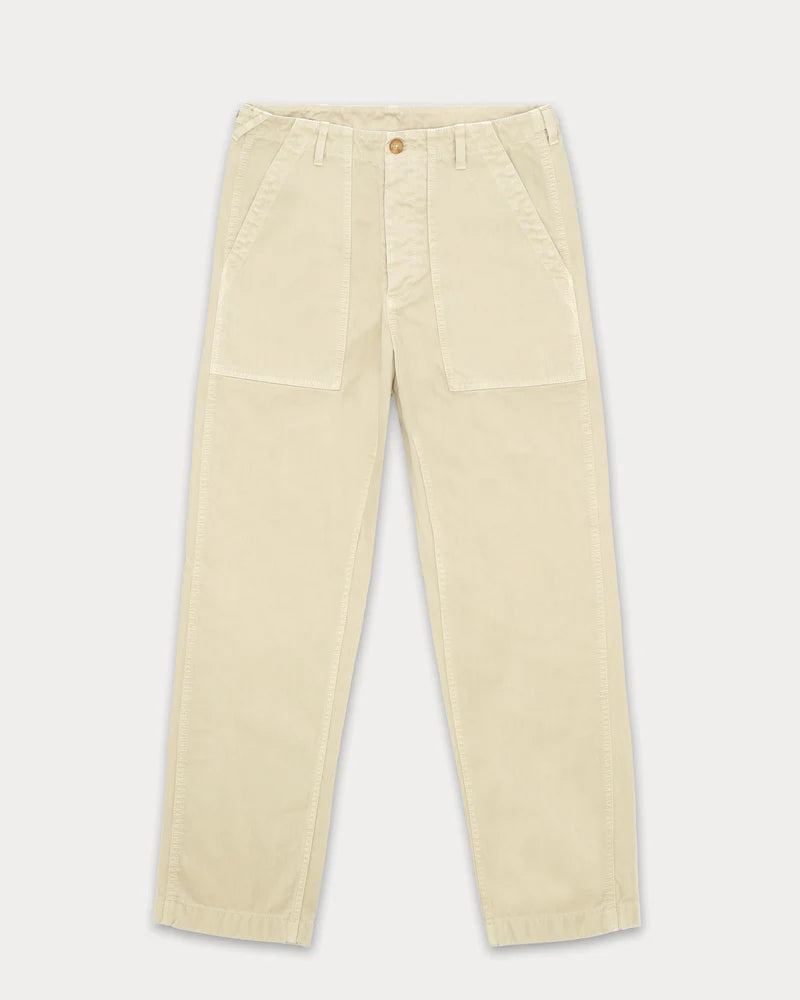 Fortela Newfatigue Pants Herringbone Natural
