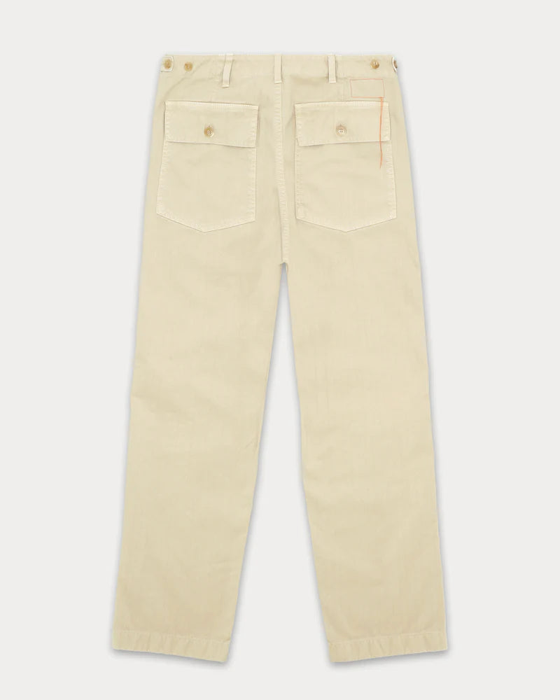 Fortela Newfatigue Pants Herringbone Natural