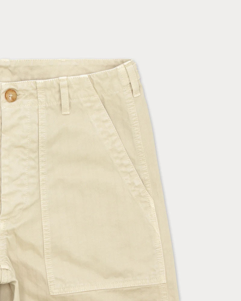 Fortela Newfatigue Pants Herringbone Natural