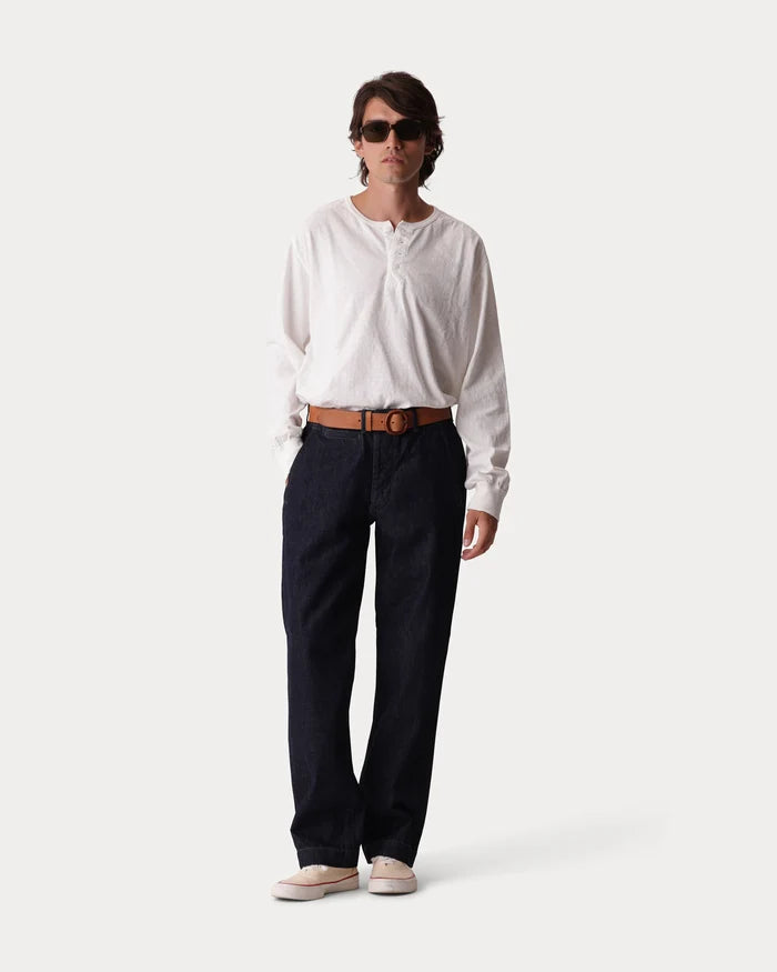Fortela Officer Japan Denim Indigo Rinse