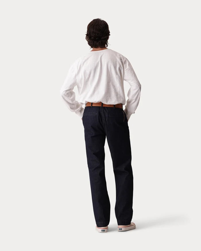 Fortela Officer Japan Denim Indigo Rinse