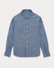 Fortela Osumi Chambray Shirt Sky