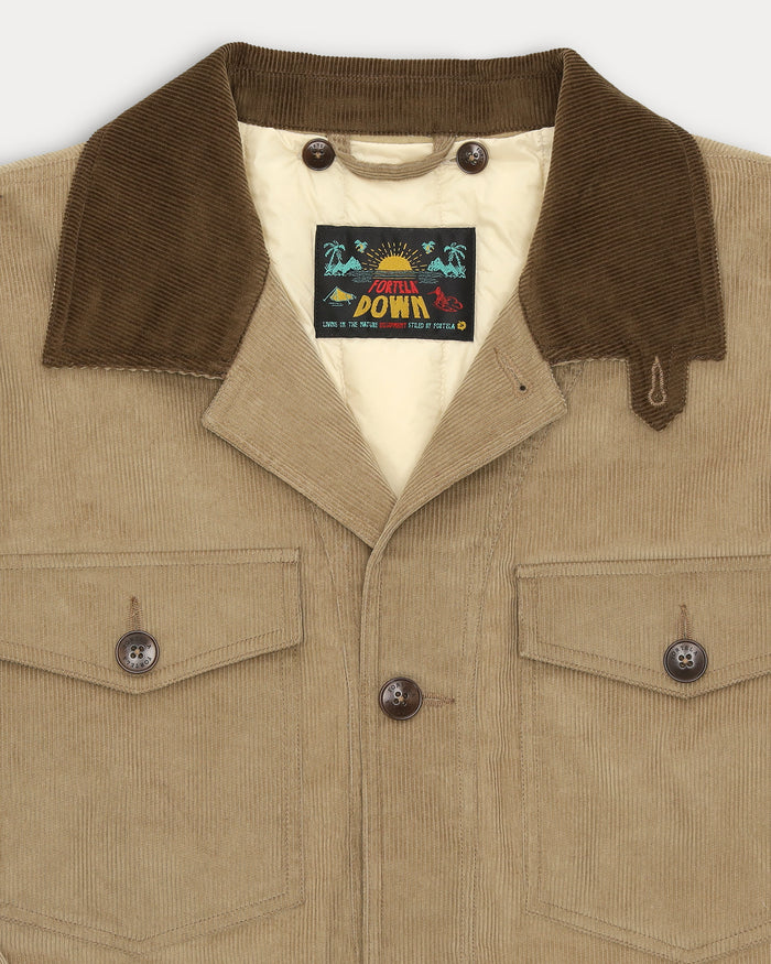Fortela Ottawa Giacca Velluto Beige