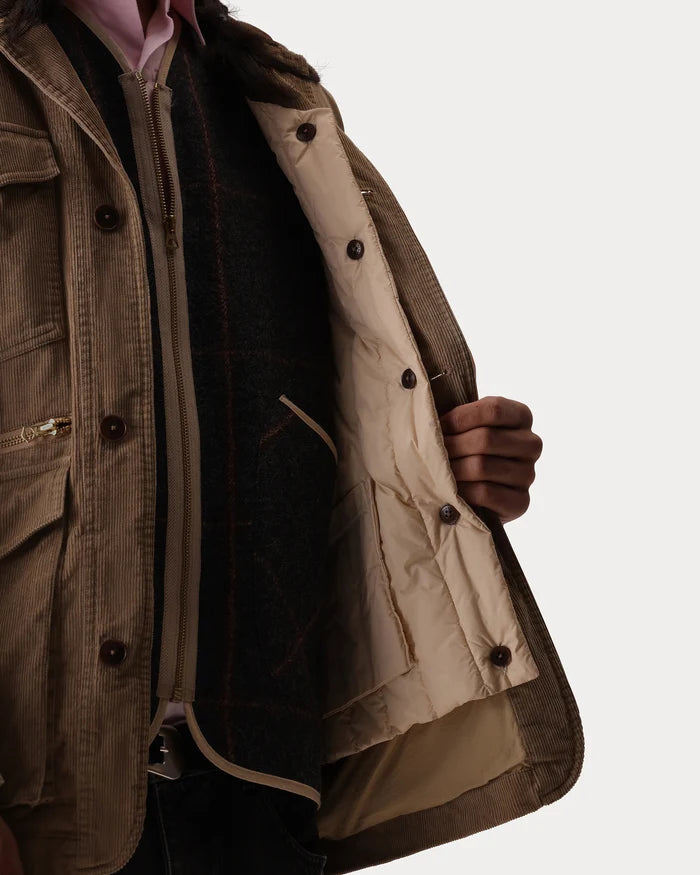 Fortela Ottawa Giacca Velluto Beige